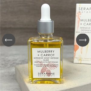 SERAPHINE BOTANICALS Mulberry + Carrot Intensive Night Defense Elixir